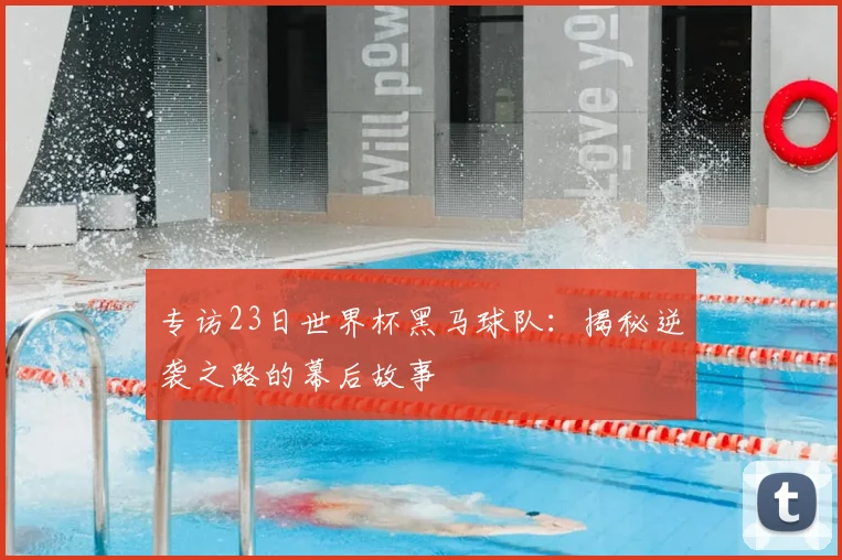 专访23日世界杯黑马球队:揭秘逆袭之路的幕后故事