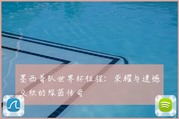 墨西哥队世界杯征程：荣耀与遗憾交织的绿茵传奇